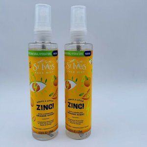 2x St. Ives Face Mist Zing! With Sparkling Orange